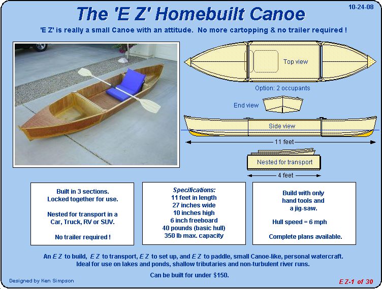 Portable Boat Plans